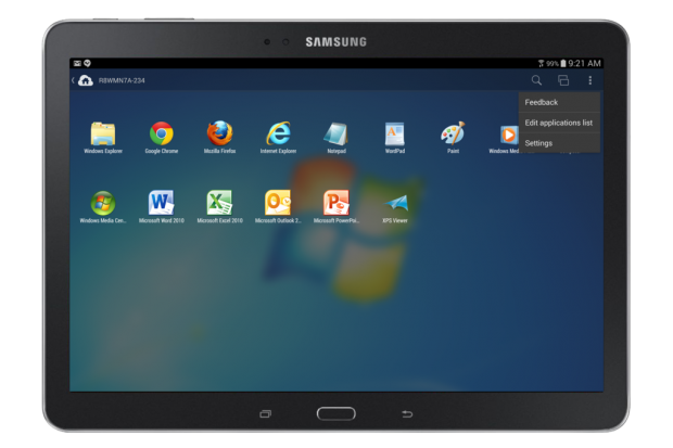 Parallles Access 2.0 für Android (Bild: Parallels)